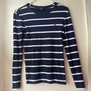 Striped Polo Long Sleeve